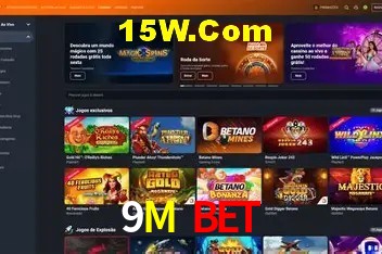 Biblioteca de slots populares na 9M Bet